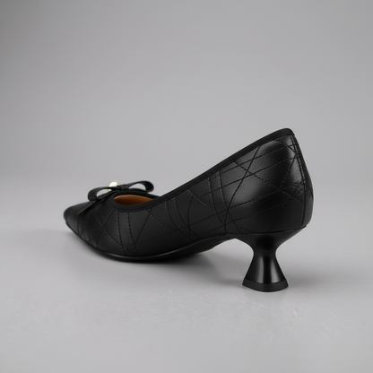 Pamela Pearl Stitch Heel