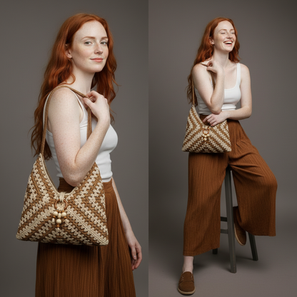 Sienna Crochet Carryall