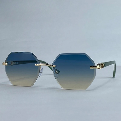 Sharp Diamond Cut Sunglasses