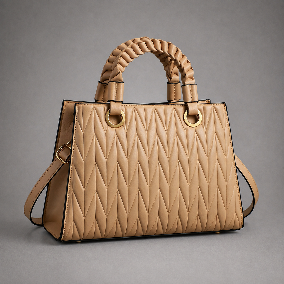 Madeleine Diamond Quilted Handbag