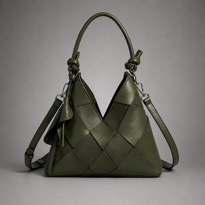 Stella Woven Shoulder Bag