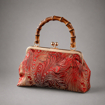 Maeve Bamboo Handle Purse
