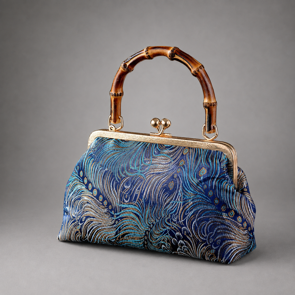 Maeve Bamboo Handle Purse