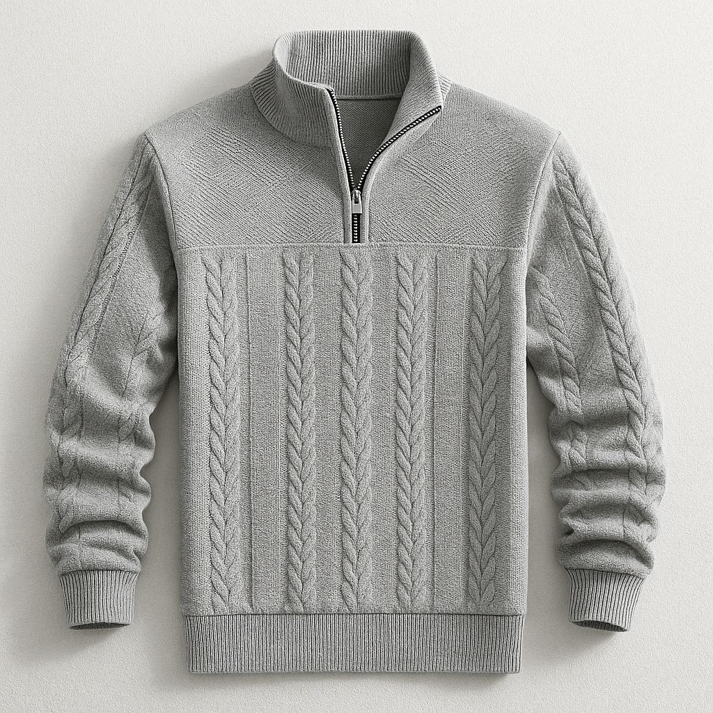 Marlowe Quarter-Zip Sweater