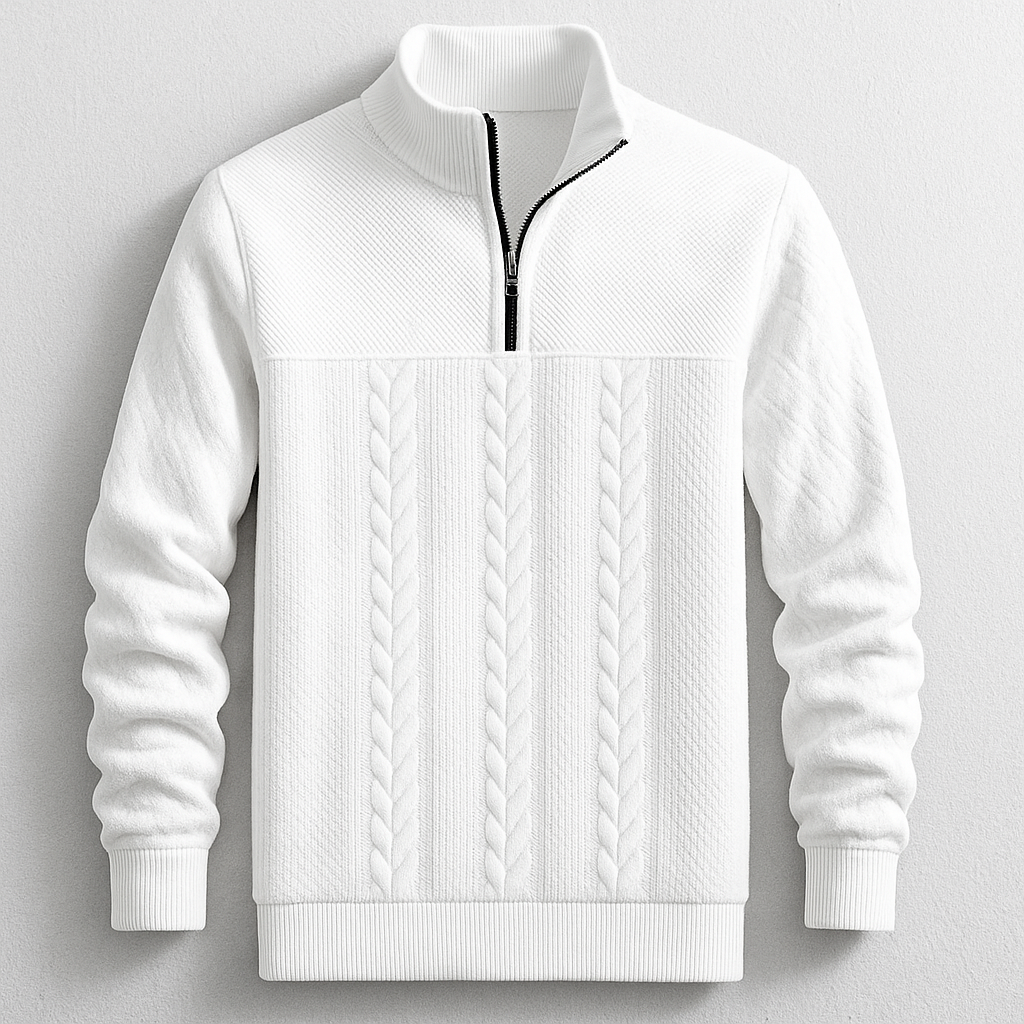 Marlowe Quarter-Zip Sweater