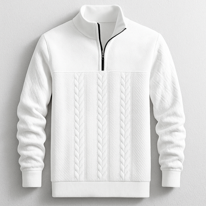 Marlowe Quarter-Zip Sweater